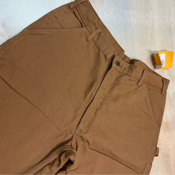 Carhartt Loose Fit Washed Duck Flannel-lined Utility Work Pant Size 40 x 32 - Picture 3 of 12